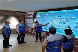 برگزاری مانور آمادگی در بحران مرکز CRM شرکت آب و فاضلاب آذربایجان شرقی همزمان با مانور ملی